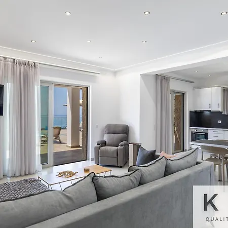 Blue Pearl With Private Pool In Afrato Village! Infinite Sea Views! טרפזאקי
