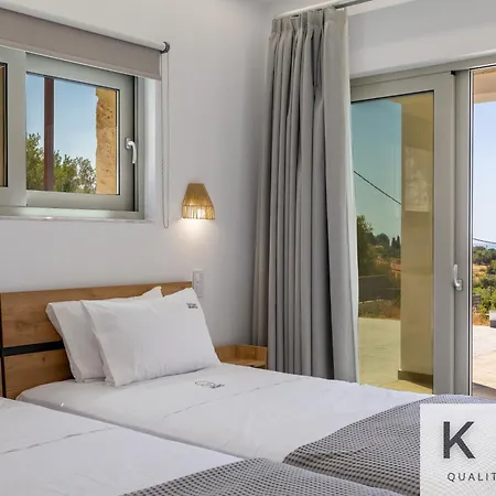 Blue Pearl With Private Pool In Afrato Village! Infinite Sea Views! Trapezaki (Kefalonia)