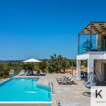 Blue Pearl With Private Pool In Afrato Village! Infinite Sea Views! فيلة *